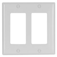 Wallplate Rocker 2g Wht