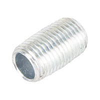 Ps Nipple Close 1/4" Stl