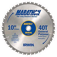 Irwin Carbide Blade Finish 10"
