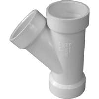 Wye 45deg 1.5" Dwv Sch40