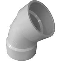 Elbow Sanitary 45deg 3" Sch40