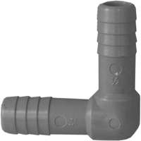 Elbow Barb 1/2" Plastc