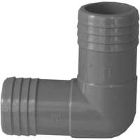Elbow Barb 1-1/4" Plastic