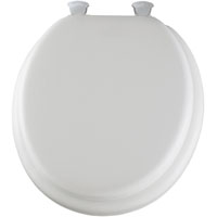 Mayfair Toilet Seat Rnd Soft Wht