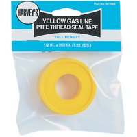 Harvey Tape Gas Ptfe Yllw