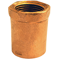 Adapter Copper 3/4in C X Fpt