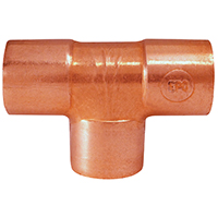 Tee Copper 1/2in C X C X C
