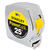 Stanley Tape Rule Mtl 1"x25'