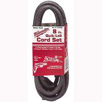 Milwkee Quick Lock Ext Cord 8'