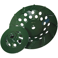 Dp Cup Grinder 4.5"x5/8" Grn