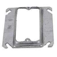 Raised Cover Box Sqr 1g 4"