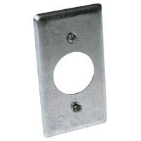 Util Box Cover Sgl Recpt