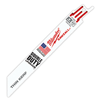 Milwkee Recip Blade 6" 5pk