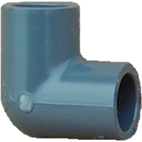 Elbow 90deg 1"slip Sch80