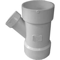 Wye 45deg Hub 3"x3"x1.5" Sch40