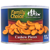 Cashew Pieces 9oz Can