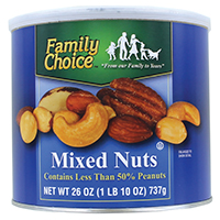 Mixed Nuts 26oz Can