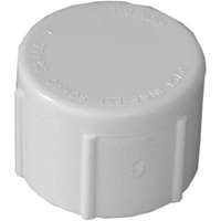 Cap Thread 1" Pvc