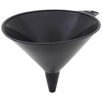 Flotool Large Funnel 2qt Blk