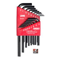 Eklind Hex Key Combo Set 18pc