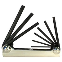 Hex Key Fold Set 9pc Sml