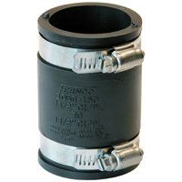 Coupling Flex 1.5" Blk
