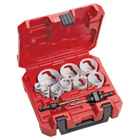 Milwkee Hole Saw Kit Cobalt 13pc