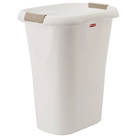 Wstbskt W/bag Loc 32qt Wht