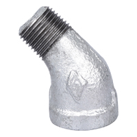 Street Elbow 3/8" 45deg Galv