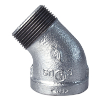 Street Elbow 1.25" 45deg Galv