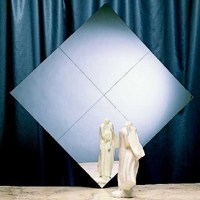 Mirror Tile Plain Edge 12"x12"