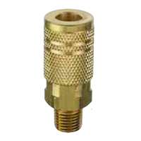 Air Line Couple 1/4" Male