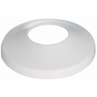 Pp Bath Flange Shallow 3/4" Wht