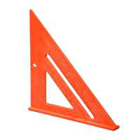Swanson Square 8" Orng