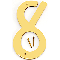 Hy-ko House 4" Brass #8