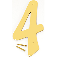 Hy-ko House 4" Brass #4