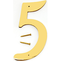 Hy-ko House 4" Brass #5