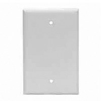 Blank Box Plate 1g Wht