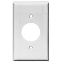 Wallplate 1g Rnd 1.406" Wht