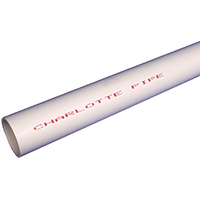 Pipe Sch40 Press 1/2"x10' Pvc
