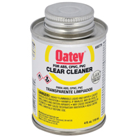 Oatey Cpvc/pvc Cleaner Clr 4oz