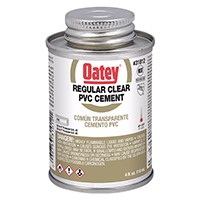 Oatey Pvc Cement Clr 4oz
