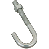Nh 2195bc J-bolt 3/8"x3.75"