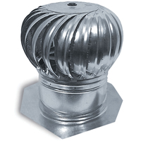 Mf Rotary Turbine Vent Alum 14"