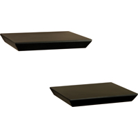 Floating 2-shelf 8"l X 10"w