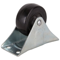 Plate Caster Rubber 2.5"