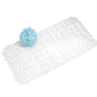 Id Bath Mat 26.5"x13.75" Clr
