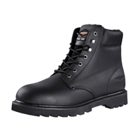 Boot Work Sttoe Act Blk 6" 8-sz