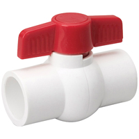 Valve Ball Slip 1.25" Pvc