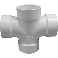 Cross Sanitary Hub 3" Sch40